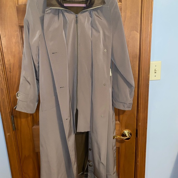 EAST 5TH - WOMEN'S LONG FULL ZIP & BUTTON TRENCH JACKET - SIZE Small - Picture 5 of 10